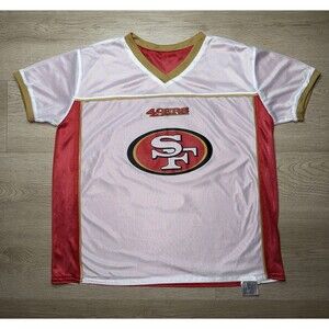 San Francisco 49ers Youth XL Flag Football Reversible Jersey NFL Play 60